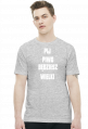 Koszulka Męska - Pij Piwo Będziesz Wielki [biały napis]