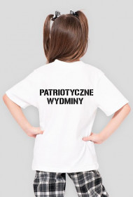 Koszulka dziewczęca biała-PW