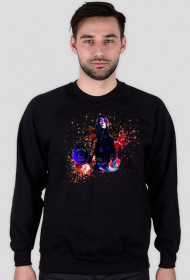 AreczekPRG Bluza Mimo ekstaz i upadków CZARNA