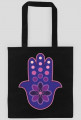 Ręka Fatimy Blue-Violet. Torba bawełniana