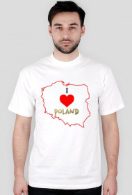 Koszulka "I love Poland"