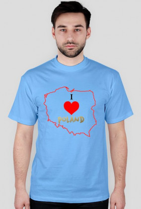 Koszulka "I love Poland"