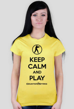 Keep calm CS yellow f