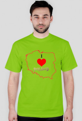 Koszulka "I love Poland"