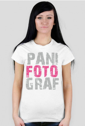 Koszulka dla fotografa damska - Koszulka Pani Fotograf