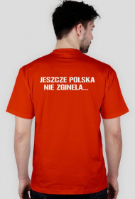 Koszulka męska czerwona-Orzeł