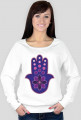 Ręka Fatimy Blue-Violet. Bluza damska