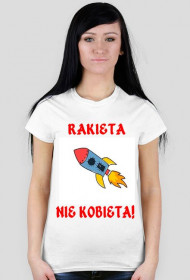 Koszulka dziewczeca - rakieta