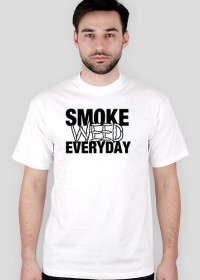 16 wersów Koszulka Smoke Weed Everyday