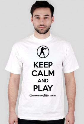 Keep calm CS white