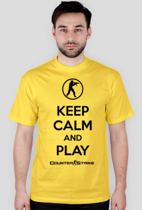 Keep calm CS yellow