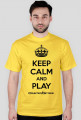 Keep calm yellow