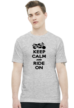 KEEP CALM AND RIDE ON - MOTORBIKE
