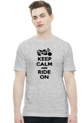 KEEP CALM AND RIDE ON - MOTORBIKE