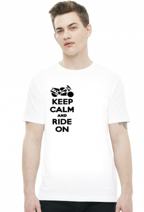 KEEP CALM AND RIDE ON - MOTORBIKE