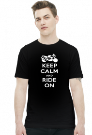 KEEP CALM AND RIDE ON - MOTORBIKE