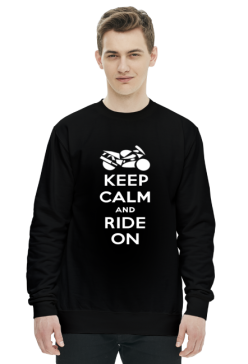 KEEP CALM AND RIDE ON - MOTORBIKE