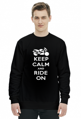 KEEP CALM AND RIDE ON - MOTORBIKE