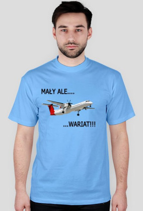 Koszulka Mały Ale Wariat Błękit