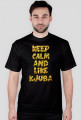 Keep Calm And Like Kjuba [NAPIS TYŁ] [BANAN]