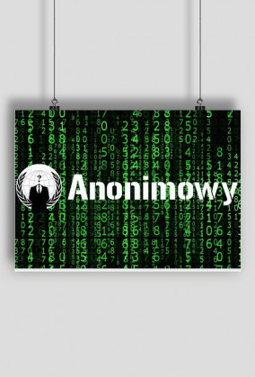 Plakat Anonimowy