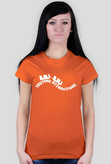 T-Shirt Damski Testing Attractions