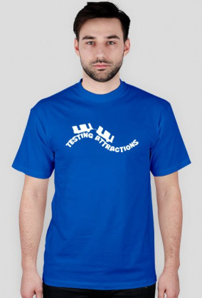 T-Shirt Męski Testing Attractions
