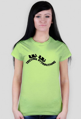 T-Shirt Damski Testing Attractions
