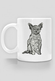 Kubek CLASSIC biały - KOTEK