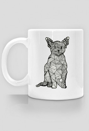 Kubek CLASSIC biały - KOTEK