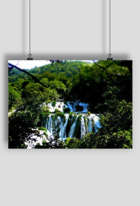 Plakat Wodospad - SmartShirt