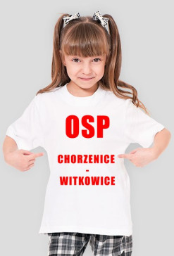 OSP jednostka (przód) czarny,biały