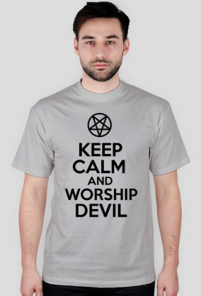 Keep Calm and Worship Devil