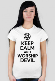 Keep Calm and Worship Devil