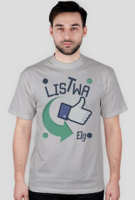 Koszulka męska LISTWeAr Flat Listwa