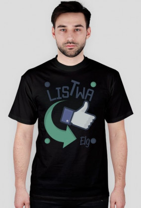 Koszulka męska LISTWeAr Flat Listwa
