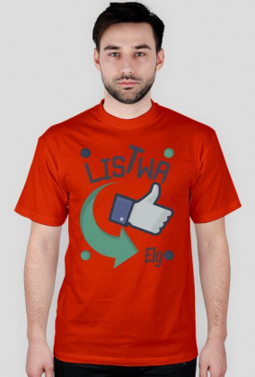 Koszulka męska LISTWeAr Flat Listwa