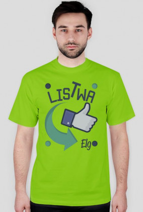 Koszulka męska LISTWeAr Flat Listwa