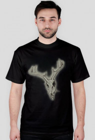 T-shit męski różne kolory - CZASZKA