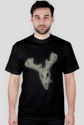 T-shit męski różne kolory - CZASZKA