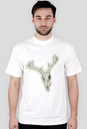 T-shit męski różne kolory - CZASZKA