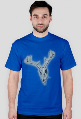 T-shit męski różne kolory - CZASZKA