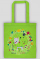 torba - kwiaty - kot