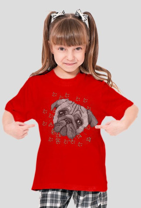 Bluzka dziewczęca różne kolory - MOPS 3