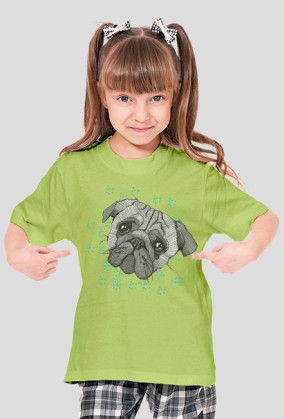 Bluzka dziewczęca różne kolory - MOPS 3