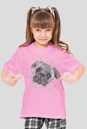 Bluzka dziewczęca różne kolory - MOPS 3