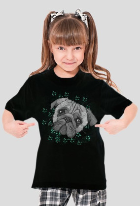 Bluzka dziewczęca różne kolory - MOPS 3