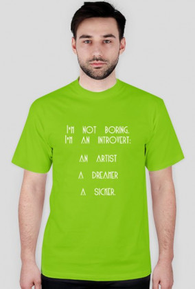 Koszulka "Introvert"