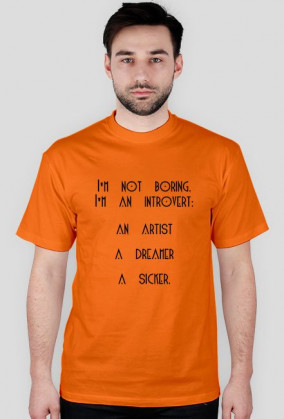 Koszulka "Introvert"