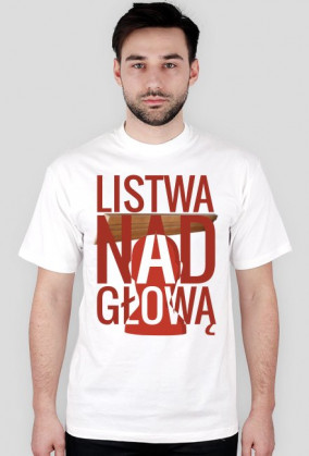 Koszulka męska LISTWeAr Listwa nad głową